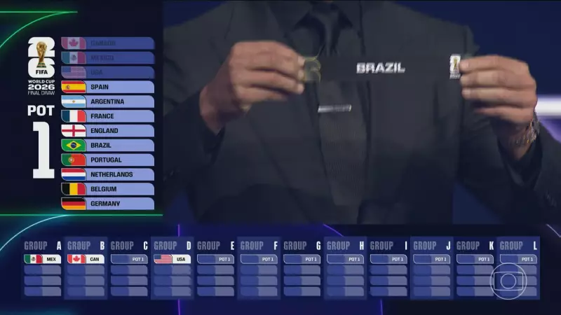 Copa do Mundo 2026: Brasil cai no Grupo C com Marrocos, Haiti e Escócia