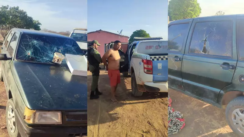 Foragido por homicídio é preso ao tentar agredir o pai no Piauí