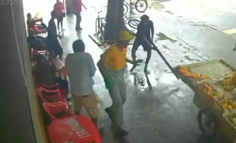 Gari é agredido com bastão em Governador Valadares após atrapalhar roubo