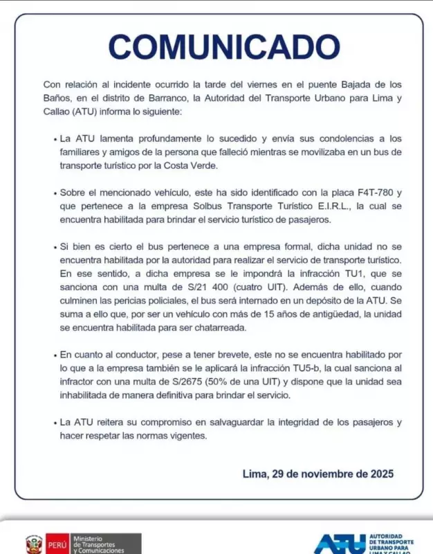 Médico palmeirense morre em Lima: ônibus irregular e motorista sem habilitação