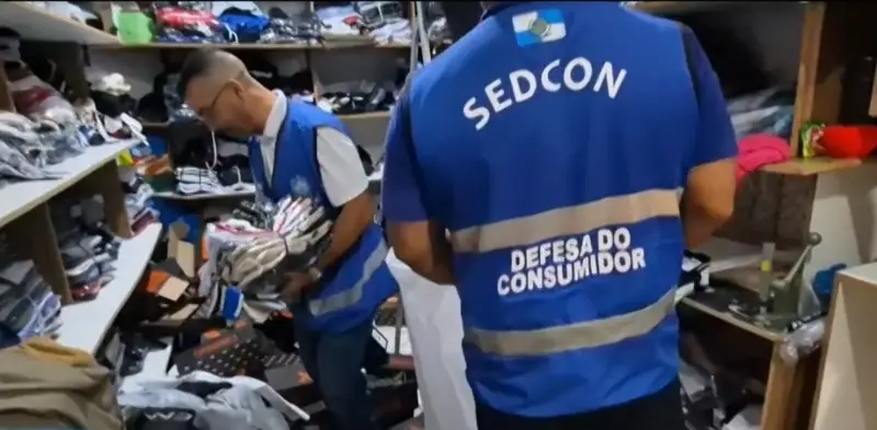 Operação apreende maior lote de falsificações do RJ em fábrica clandestina