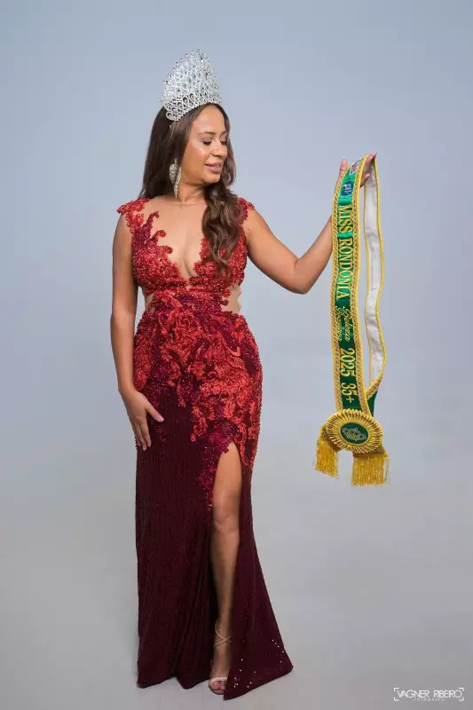 Vanilda Lamarche, de Rondônia, é coroada Miss Brasil 35+: história de superação