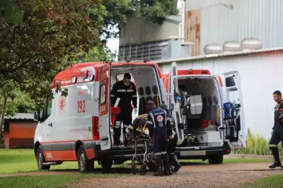Acidente com empilhadeira deixa homem de 58 anos grave em Araraquara