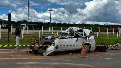 Acidente na BR-163 em Nova Mutum (MT) deixa dois mortos e dois feridos