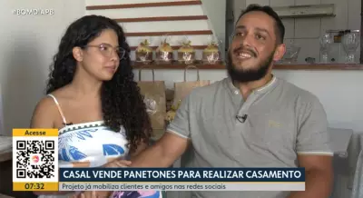 Casal de João Pessoa vende panetones artesanais para custear casamento em 2026