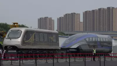China atinge 623 km/h em teste de levitação magnética, novo recorde mundial