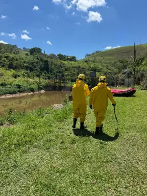 Corpo em decomposição é encontrado no Rio Paraibuna, em Juiz de Fora