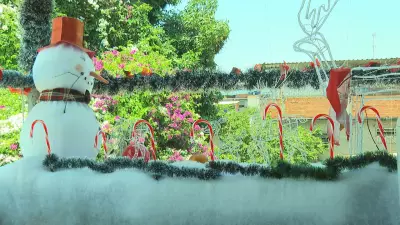 Em São João de Meriti, moradora dedica uma semana para transformar casa em cenário natalino