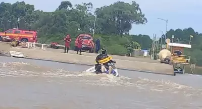 Empresário sobrevive 19 horas à deriva na Lagoa dos Quadros após queda de moto aquática