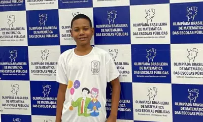 Estudante de 13 anos conquista duas medalhas de ouro na OBMEP 2025