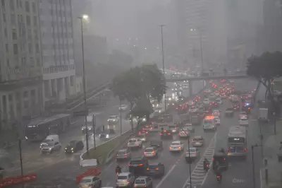 Frente fria atinge SP e outras capitais nesta terça: previsão de chuva e ventos de 70 km/h
