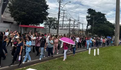 Greve na Unicamp: servidores protestam contra autarquização da saúde