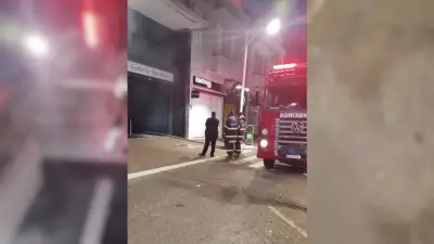 Incêndio atinge Galeria Bochino em Jundiaí; prédio é interditado