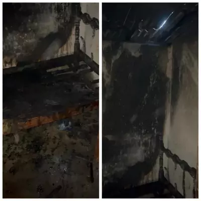 Incêndio em Rio Pardo de Minas destrói quarto; 4 pessoas, sendo 2 idosas, saem ilesas