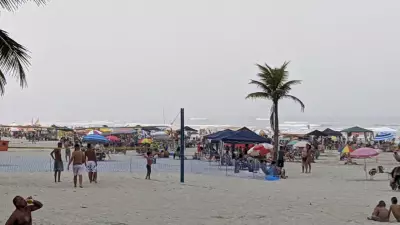 Jovem de 26 anos morre afogado em Praia Grande após entrar em área de risco