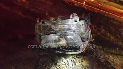 Motorista morre e dois ficam feridos em grave acidente na SP-300 em São Manuel
