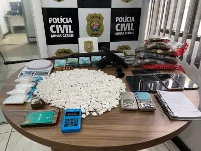 Operação Campo Minado prende 8 e apreende R$ 50 mil em MG