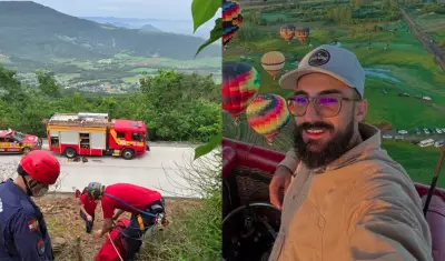Piloto de balão é encontrado morto na Serra do Faxinal após 6 dias desaparecido