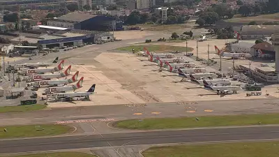 Pipas suspendem operações no Aeroporto de Congonhas e afetam 14 voos