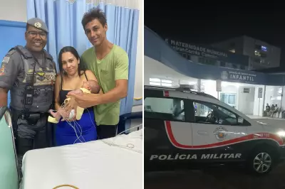 Recém-nascida de 26 dias é salva por PMs após engasgo com leite em rodovia de SP