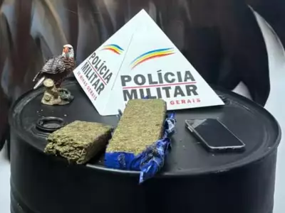 Suspeito de homicídio em Itaúna tem drogas e celular apreendidos