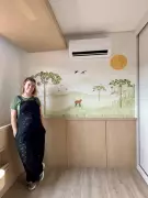 Artista e bióloga transforma quartos infantis com fauna brasileira