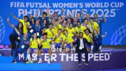 Brasil é campeão mundial de futsal feminino com 100% de aproveitamento