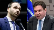 Câmara dos Deputados cassou mandatos de Eduardo Bolsonaro e Alexandre Ramagem