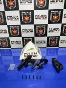 Homem com tornozeleira eletrônica é preso com arma em Pirapora