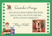 ONG em Itapetininga usa cartinhas de Natal 'escritas' por animais para incentivar adoção