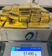 PF apreende 51 kg de ouro e prende 3 em aeroporto de Boa Vista