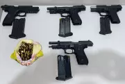 PM apreende 4 armas, carregadores e munições após furto em condomínio de Campo Grande
