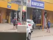 Quadrilha atira contra lotérica e ameaça com explosivos em São Vicente, SP