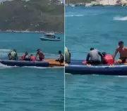 Turista argentino de 57 anos morre após mal súbito em passeio de barco em Arraial do Cabo