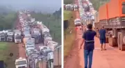 Vídeo de 'greve' de caminhoneiros é fake; imagens são de maio no Pará