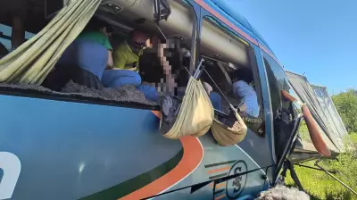 Acidente entre caminhão e ônibus na BR-116 deixa 6 mortos e resgate dura 5 horas