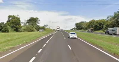 Acidente grave na SP-310 deixa homem com risco de amputação em Matão