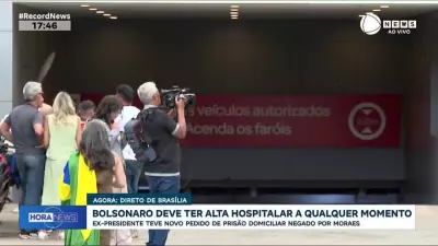 Bolsonaro tem alta hospitalar após cirurgias para soluços; prisão domiciliar negada