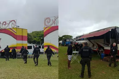 Casal é preso em circo itinerante em Avaré (SP) por crimes sexuais contra menores