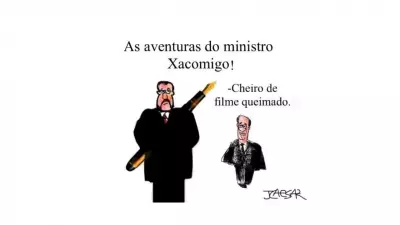 Charge de J.Caesar critica Bolsonaro e Lula em 15 de janeiro