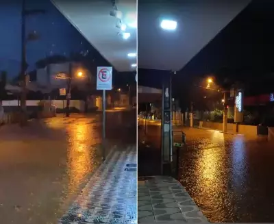 Chuva forte com raios e ventania atinge Noroeste Fluminense nesta sexta