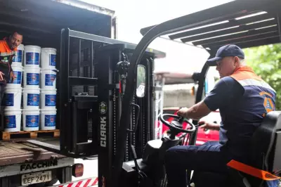 Defesa Civil de SP distribui cestas básicas e kits de higiene para cidades do litoral paulista