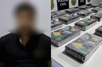 Estudante é condenado a 5 anos por tráfico após transportar 30 tabletes de cocaína