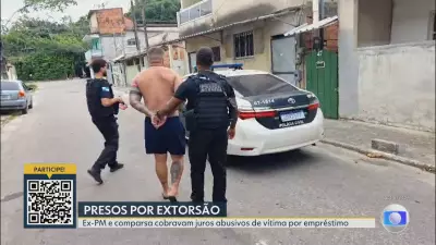 Ex-PM é preso por extorsão em Magé após ameaçar vítima e família