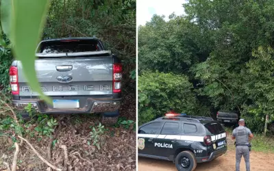 Família rendida em assalto em Taiúva, SP; criminosos levam R$ 75,5 mil e caminhonete