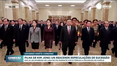 Filha de Kim Jong-un visita mausoléu e reacende rumores de sucessão na Coreia do Norte
