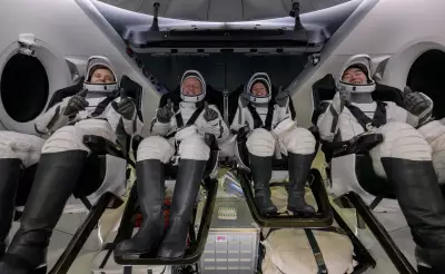 ISS tem primeira evacuação médica: 4 astronautas retornam à Terra