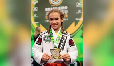 Jovem de 12 anos supera depressão com Jiu-Jitsu e busca vaga no Sul-Americano
