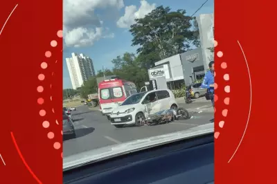 Motociclista morre após colisão com carro com falha nos freios em Cuiabá