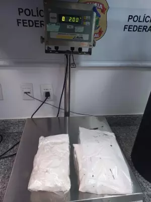 PF prende paraguaio com 2 kg de cocaína no Galeão rumo a Madrid